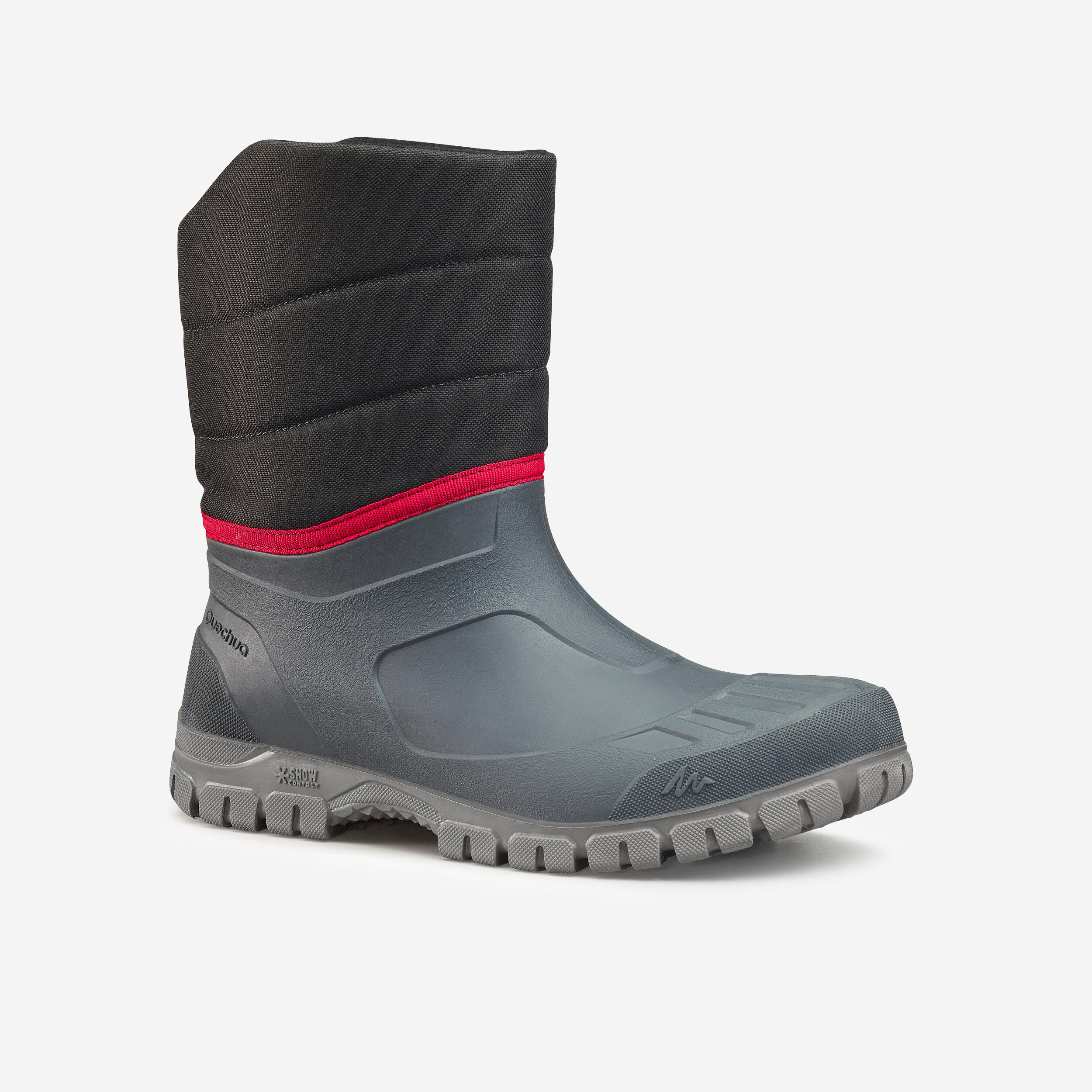 Men’s Warm Waterproof Snow Boots - SH100   1/6
