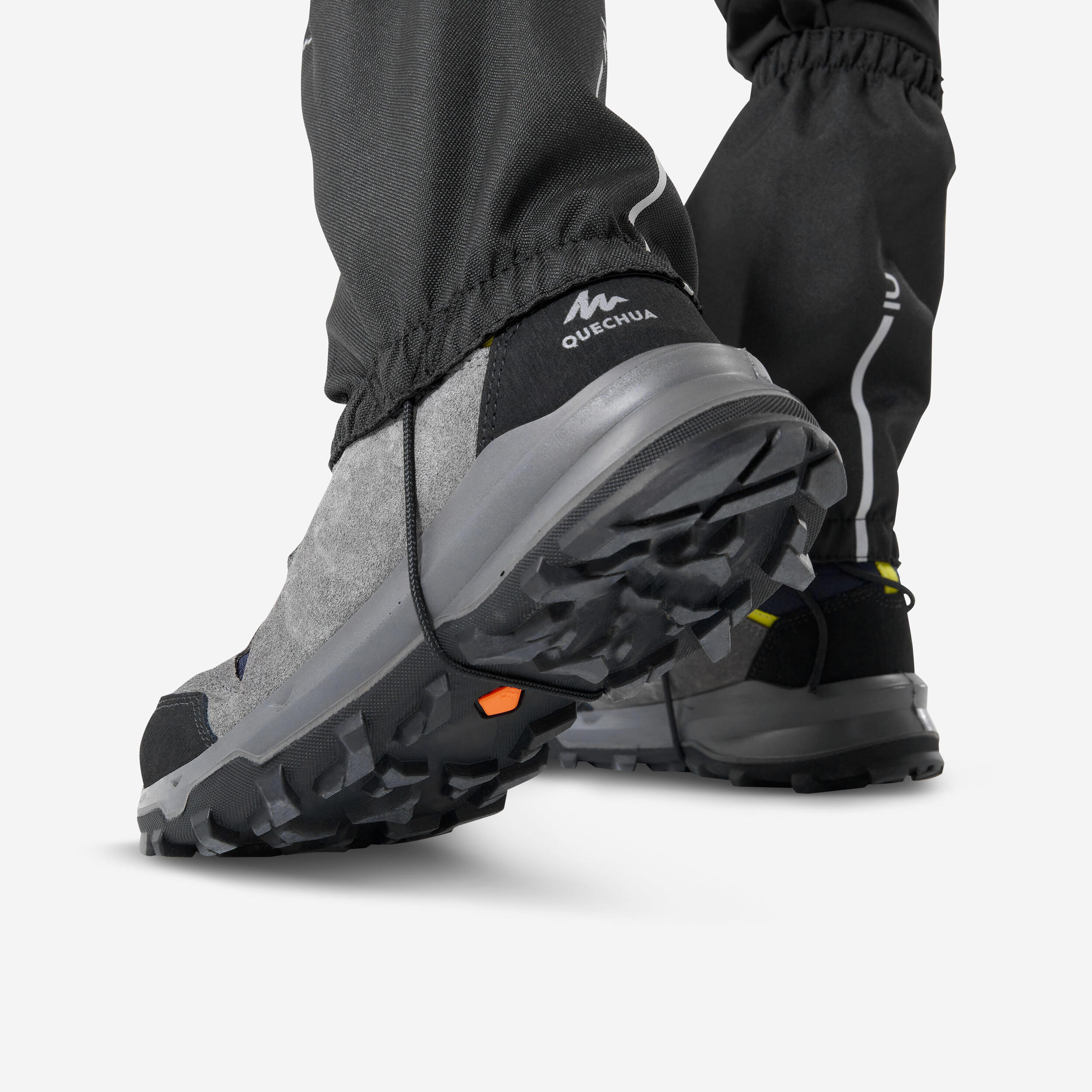 Quechua - Guêtres De Randonnée Noires Pour Enfant - Guêtres - Randonnee Junior - Noir - 38 S - Decathlon