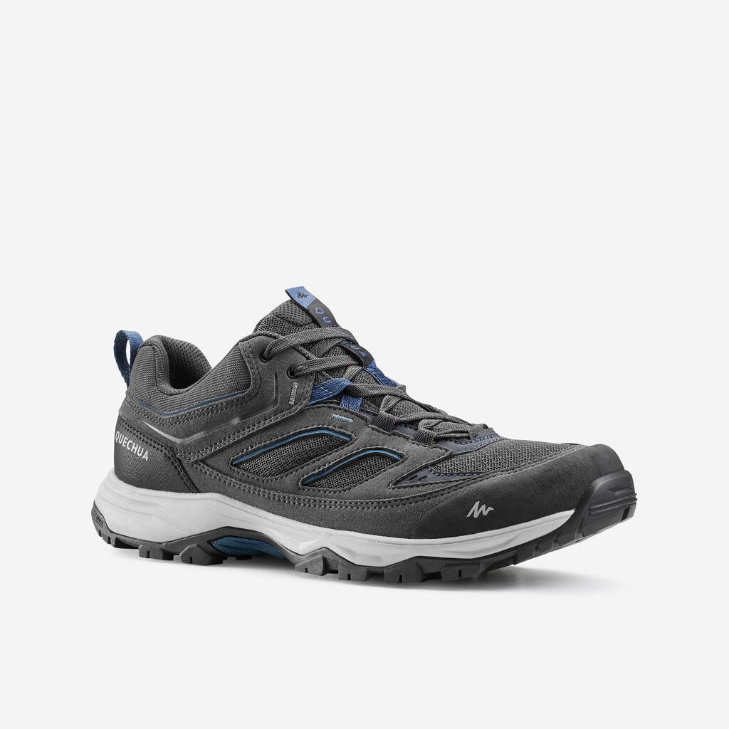 Men’s Mountain Hiking Boots MH100 - Grey