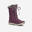 Botas Caminhada Tempo Frio/Neve Quentes Impermeáveis Menina SH500 Fecho 30-38