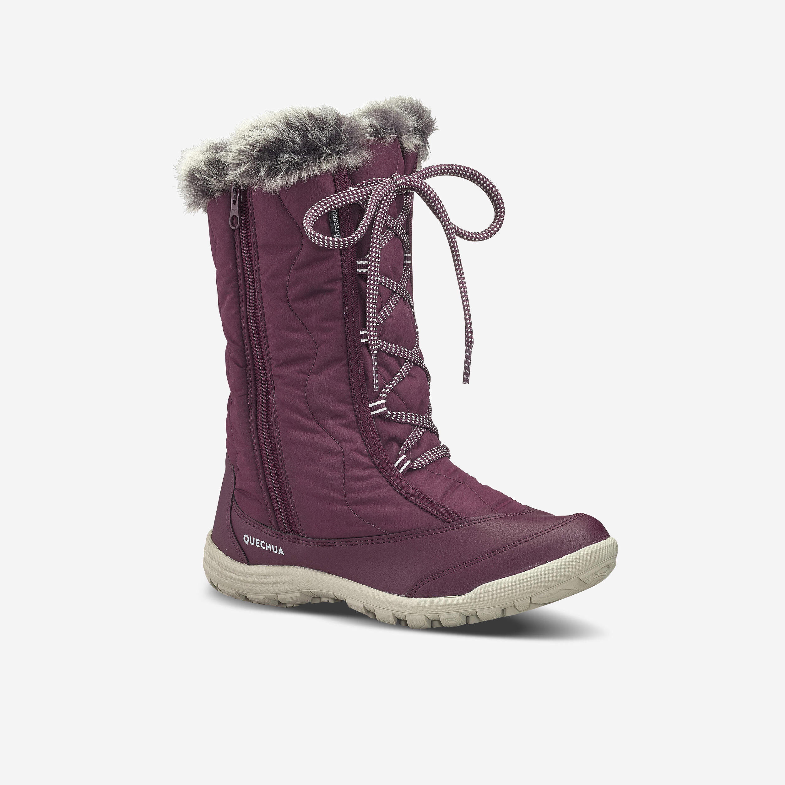 BOTTES DE NEIGE CHAUDES IMPERM ABLES DE RANDONNEE SH500 ZIP