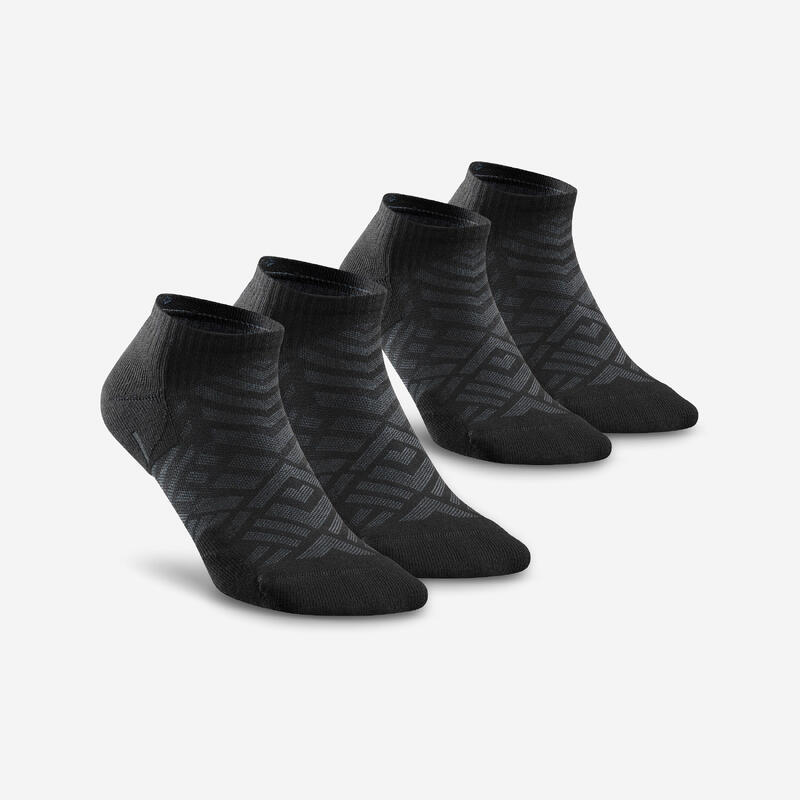 Outdoor Çorap - Kısa Konçlu - Siyah - 2 Çift - Hike 100