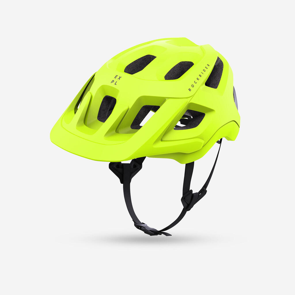 Adult Mountain Bike Helmet Expl 500 - Green