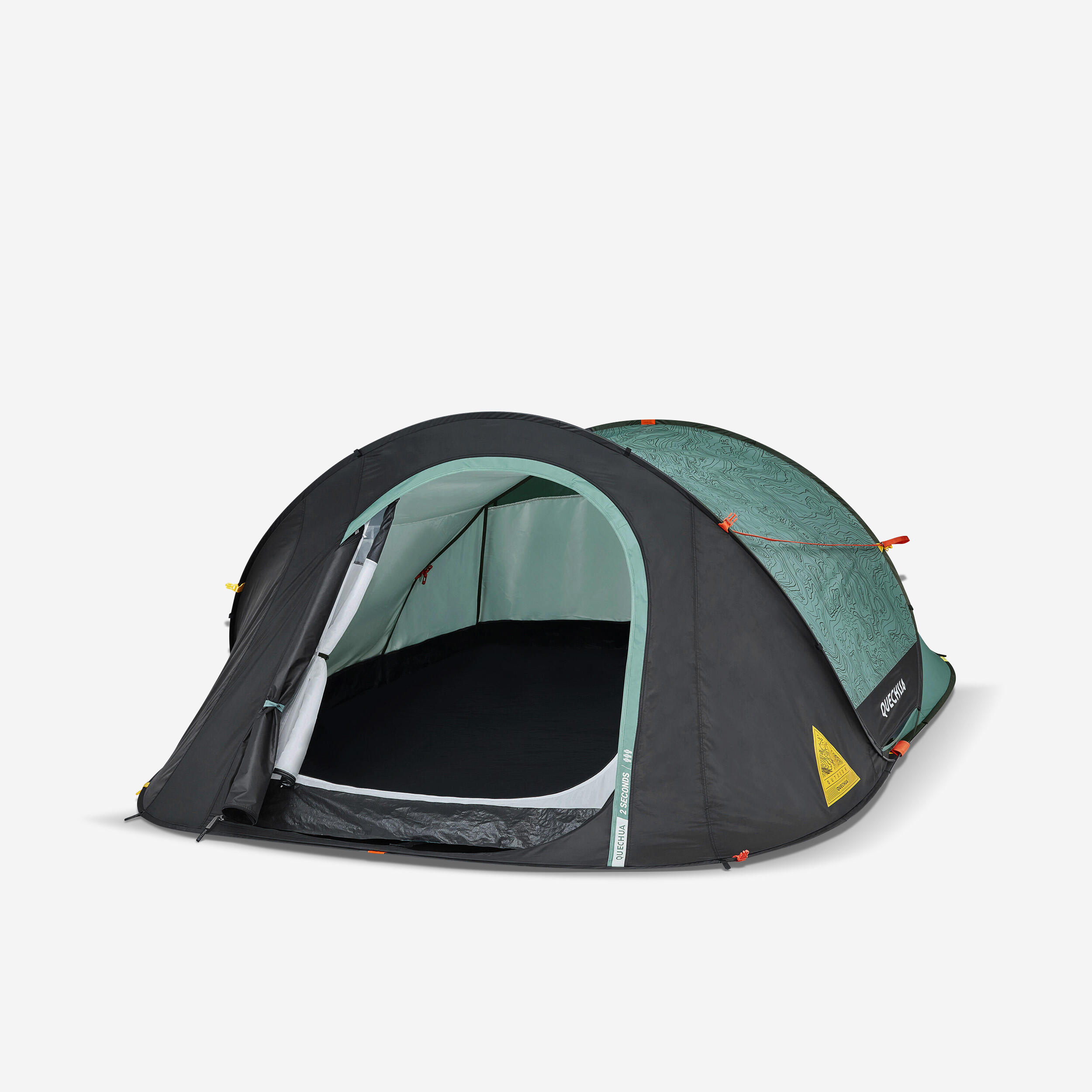 3 man pop clearance up tent quechua