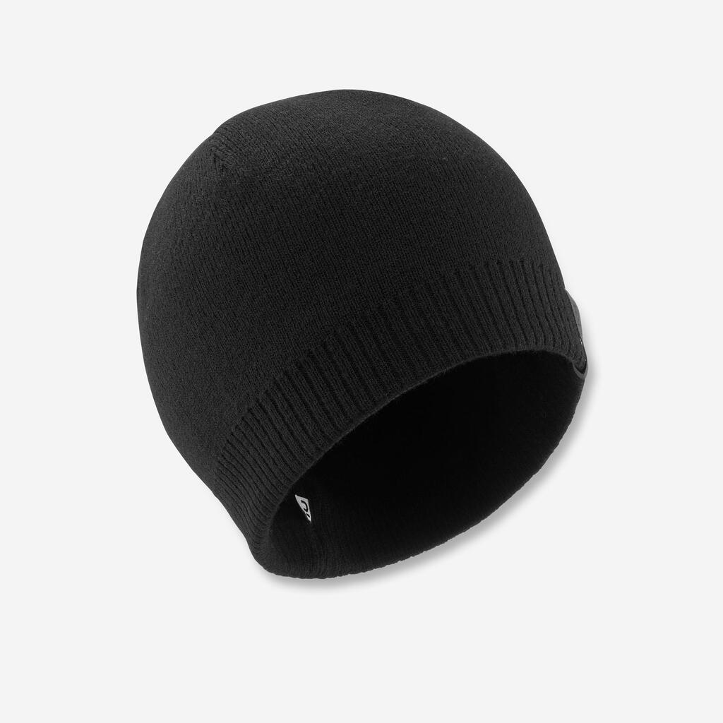 BONNET DE SKI ADULTE - SIMPLE - NOIR