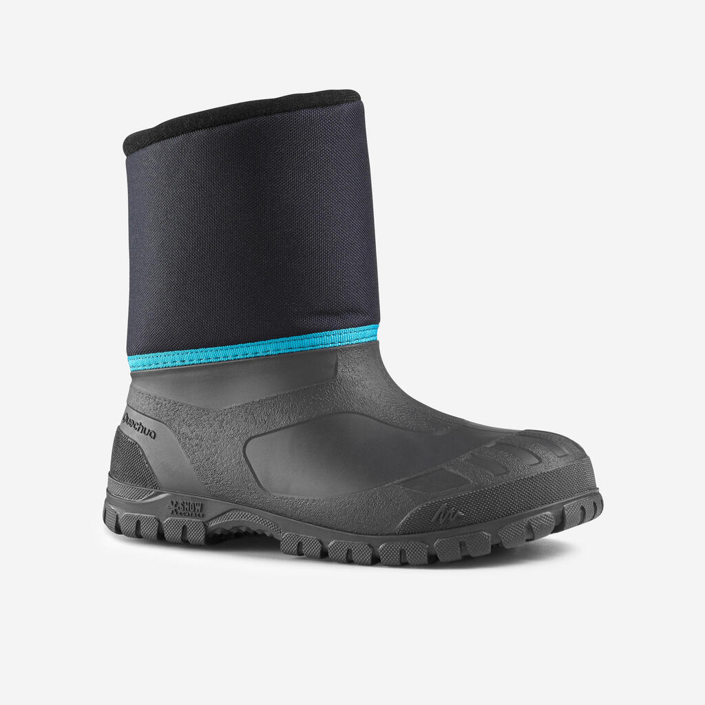 BOTAS NIEVE CÁLIDAS IMPERMEABLES DE SENDERISMO NIÑOS SH100