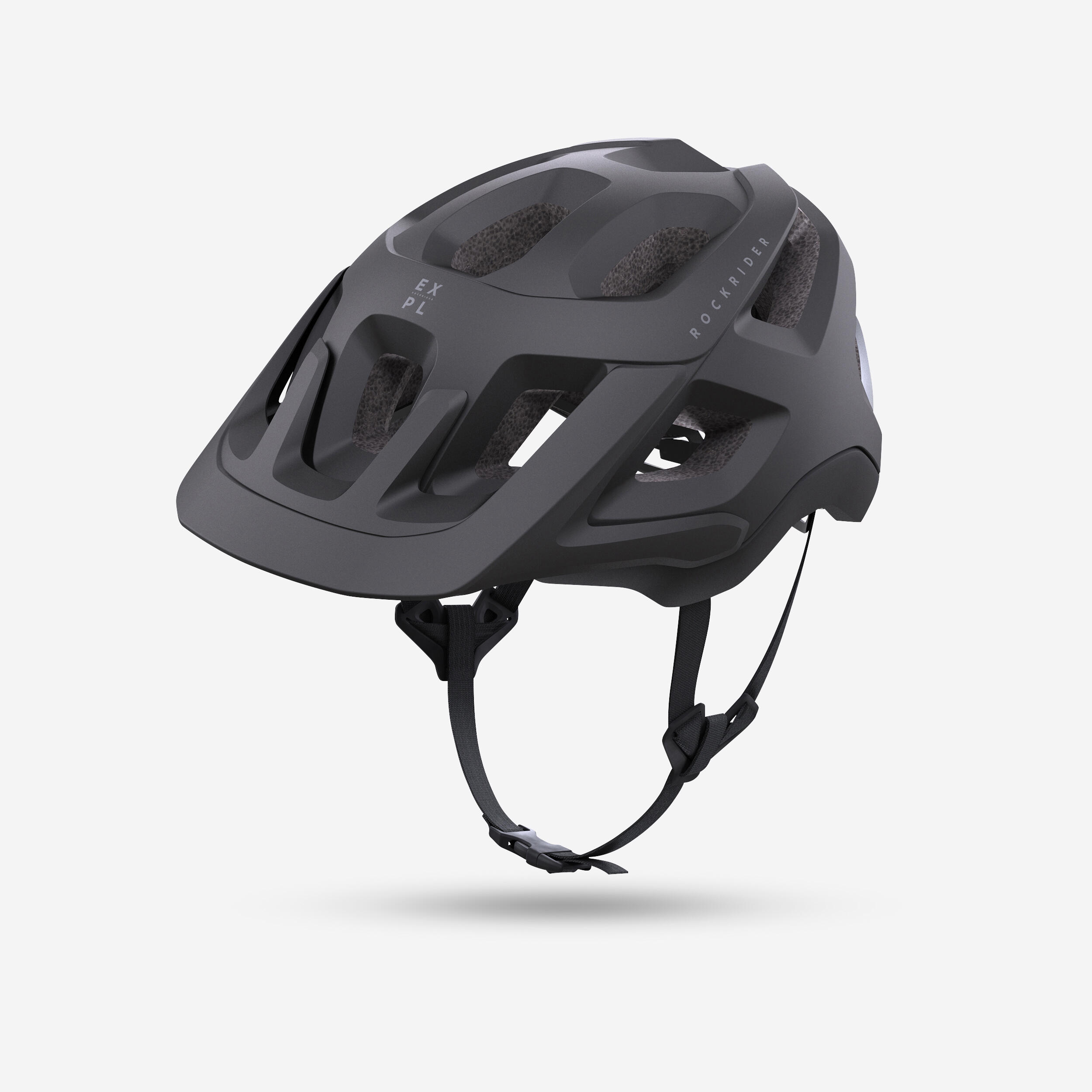 ROCKRIDER Mountain Bike Helmet EXPL 500 - Black
