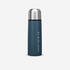 0.4 L Stainless Steel Isothermal Flask with Cup for Hiking - Blue