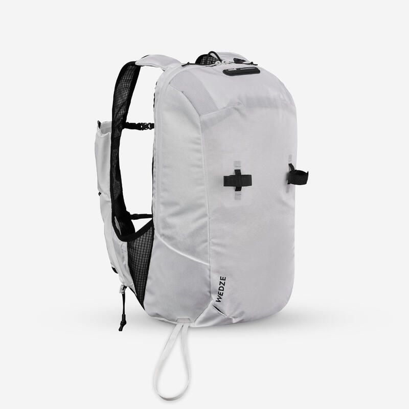 Sac à Dos Ski de Randonnée 17L - PACER blanc et noir