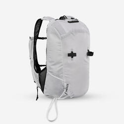 Sac à dos ski de randonnée 17l - pacer blanc et noir