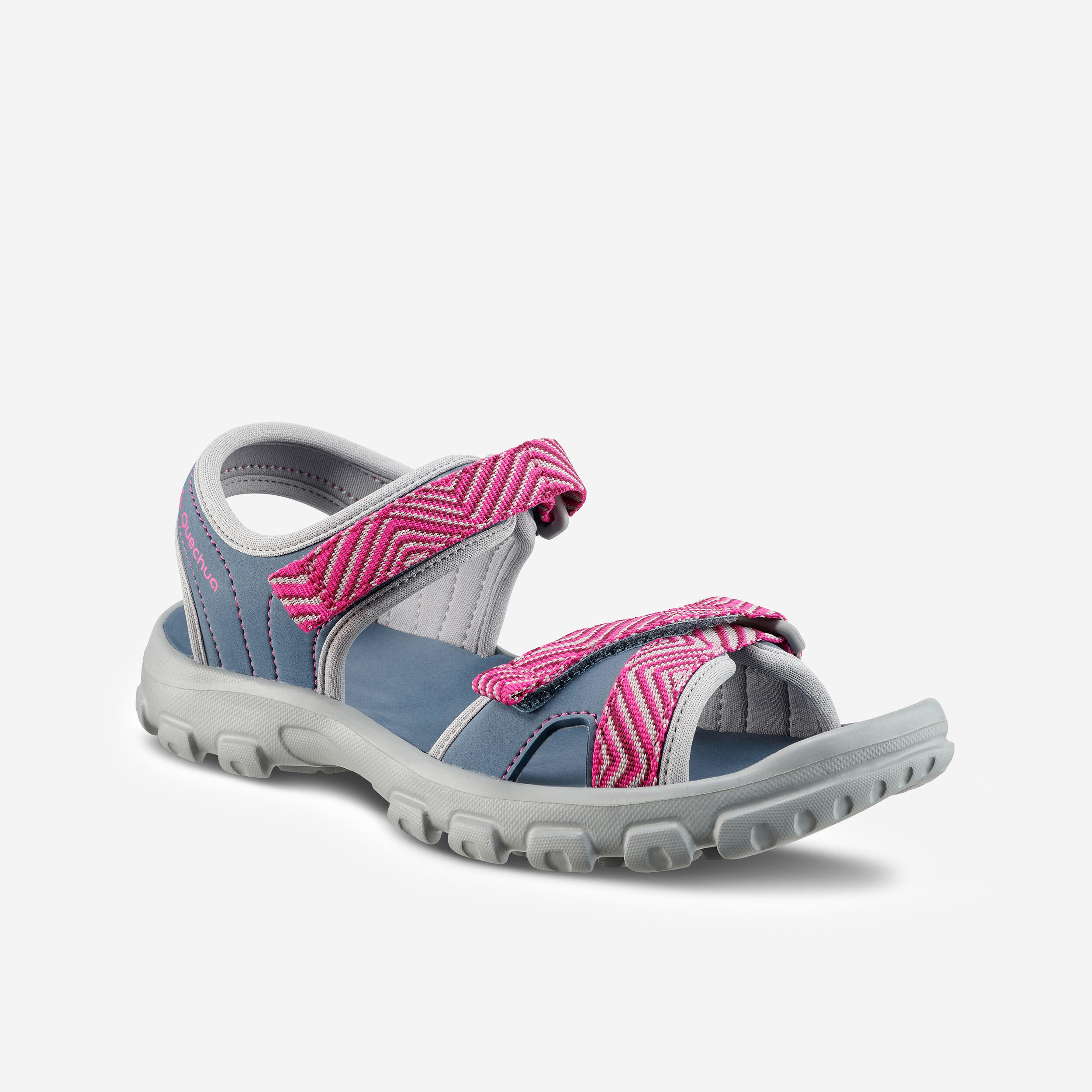 Kids' Hiking Sandals - MH 100 Pink - QUECHUA