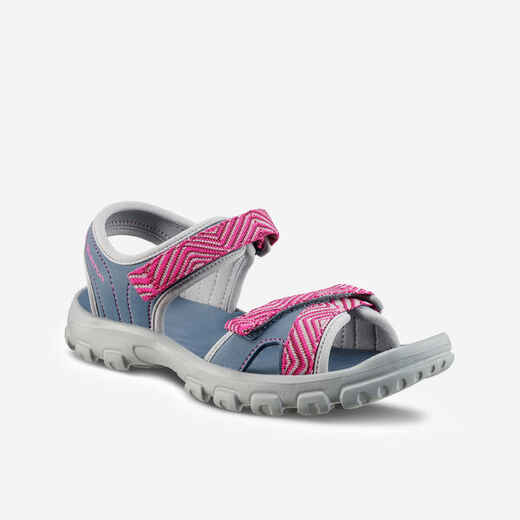 
      Kids' Walking Sandals - JR size 12.5 to 4 - Blue/Pink
  