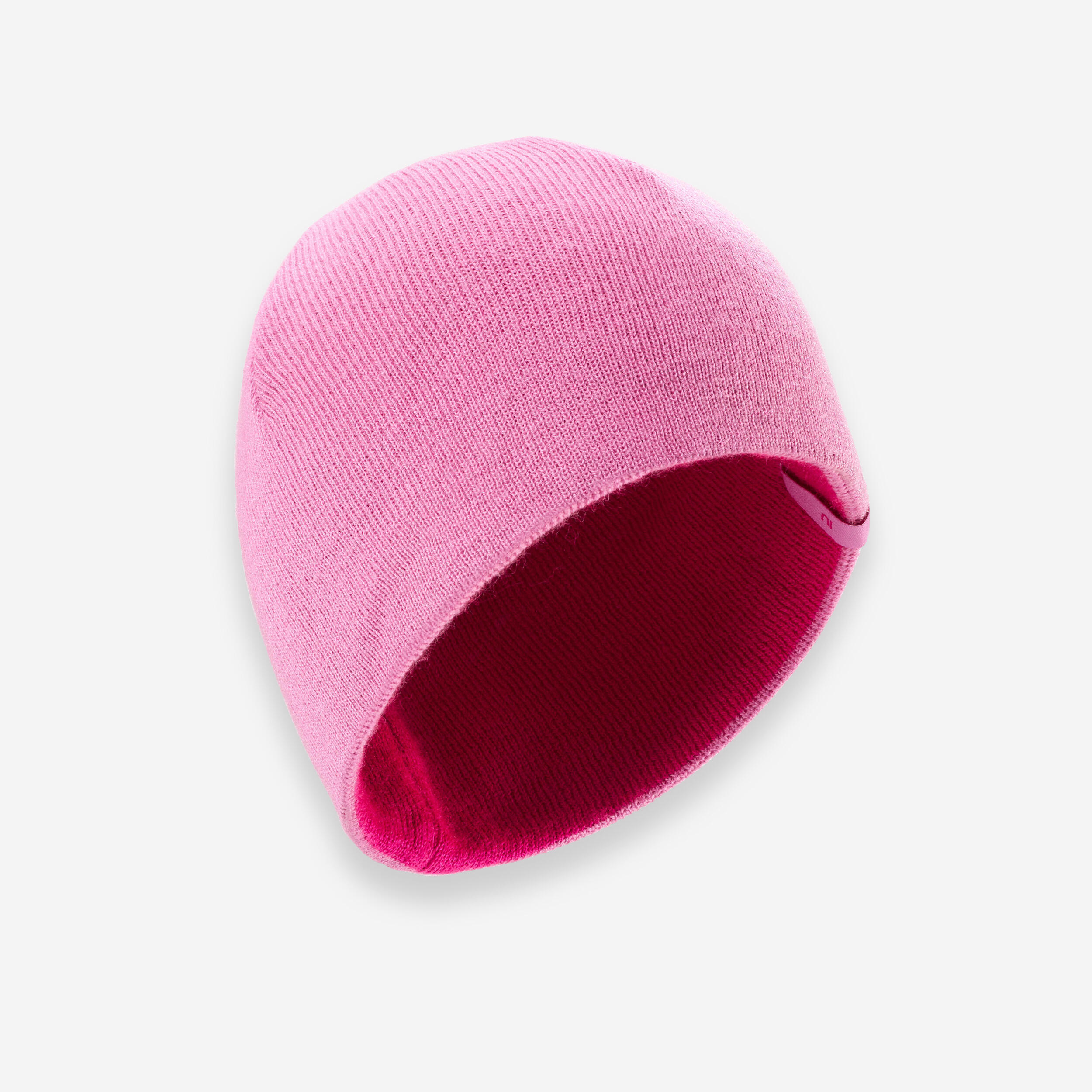 Kids' Reversible Ski Beanie - Pink