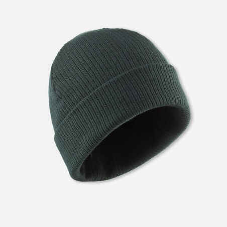 Suaugusiųjų slidinėjimo kepurė „Fisherman“, tamsiai žalia