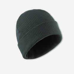 ADULT SKI HAT - FISHERMAN - FOREST GREEN