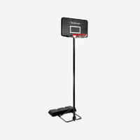 Basketball Hoop with Adjustable Stand (from 2.20 to 3.05m) B100 - Black