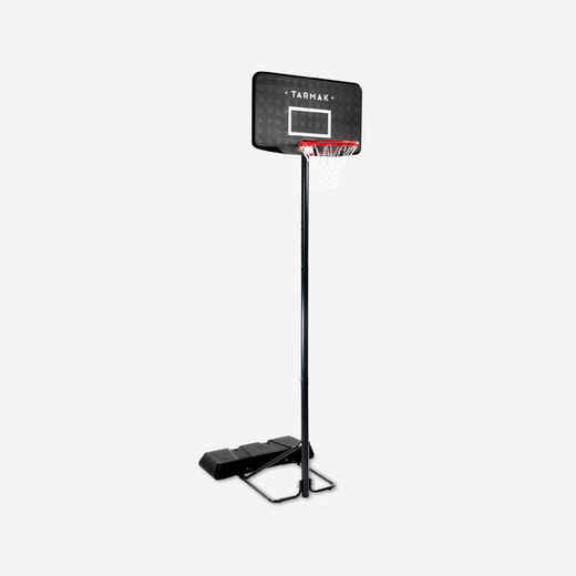 
      Basketbalový kôš na nastaviteľnom stojane 220-305 cm B100 čierny
  