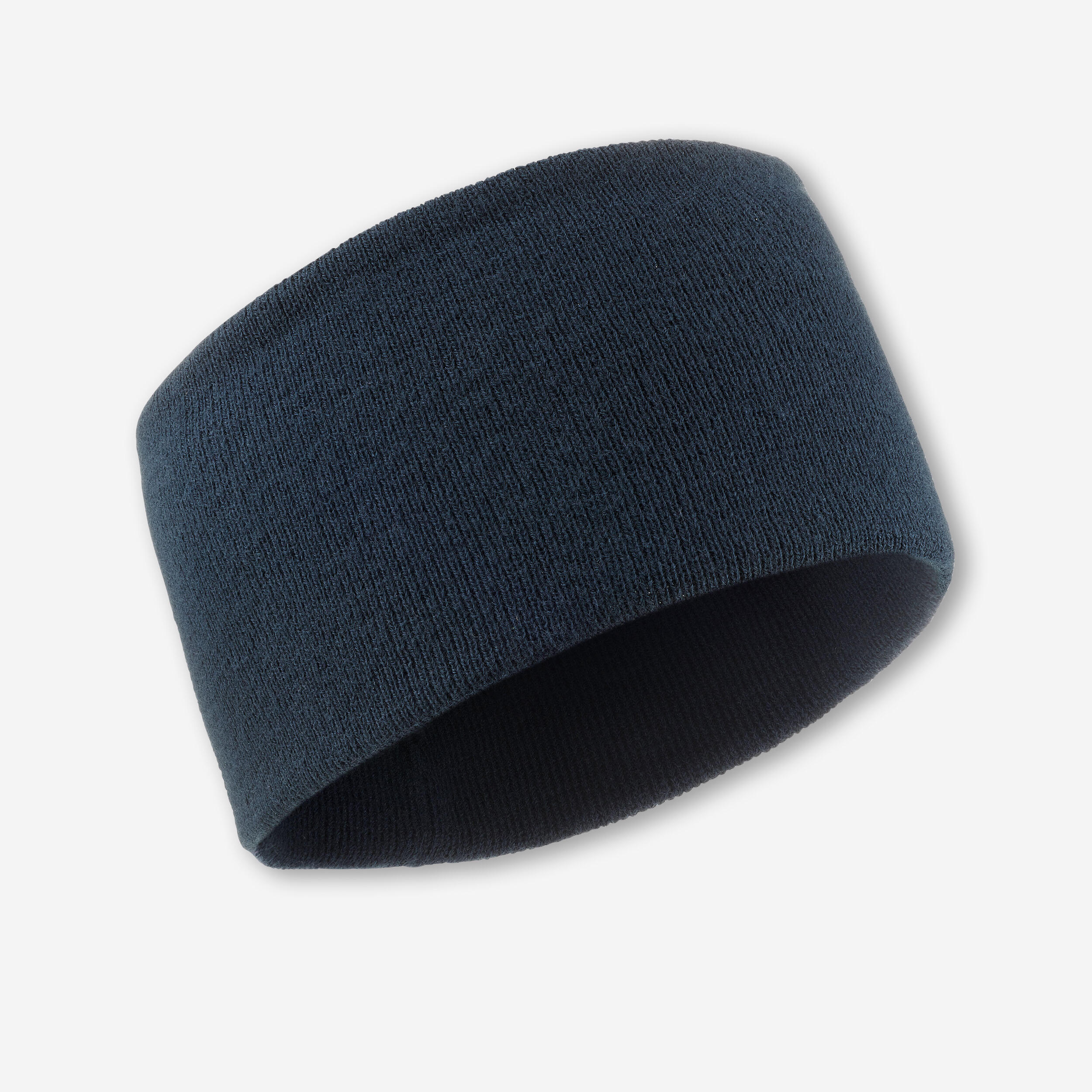 WEDZE ADULT SKI HEADBAND - SIMPLE - NAVY BLUE