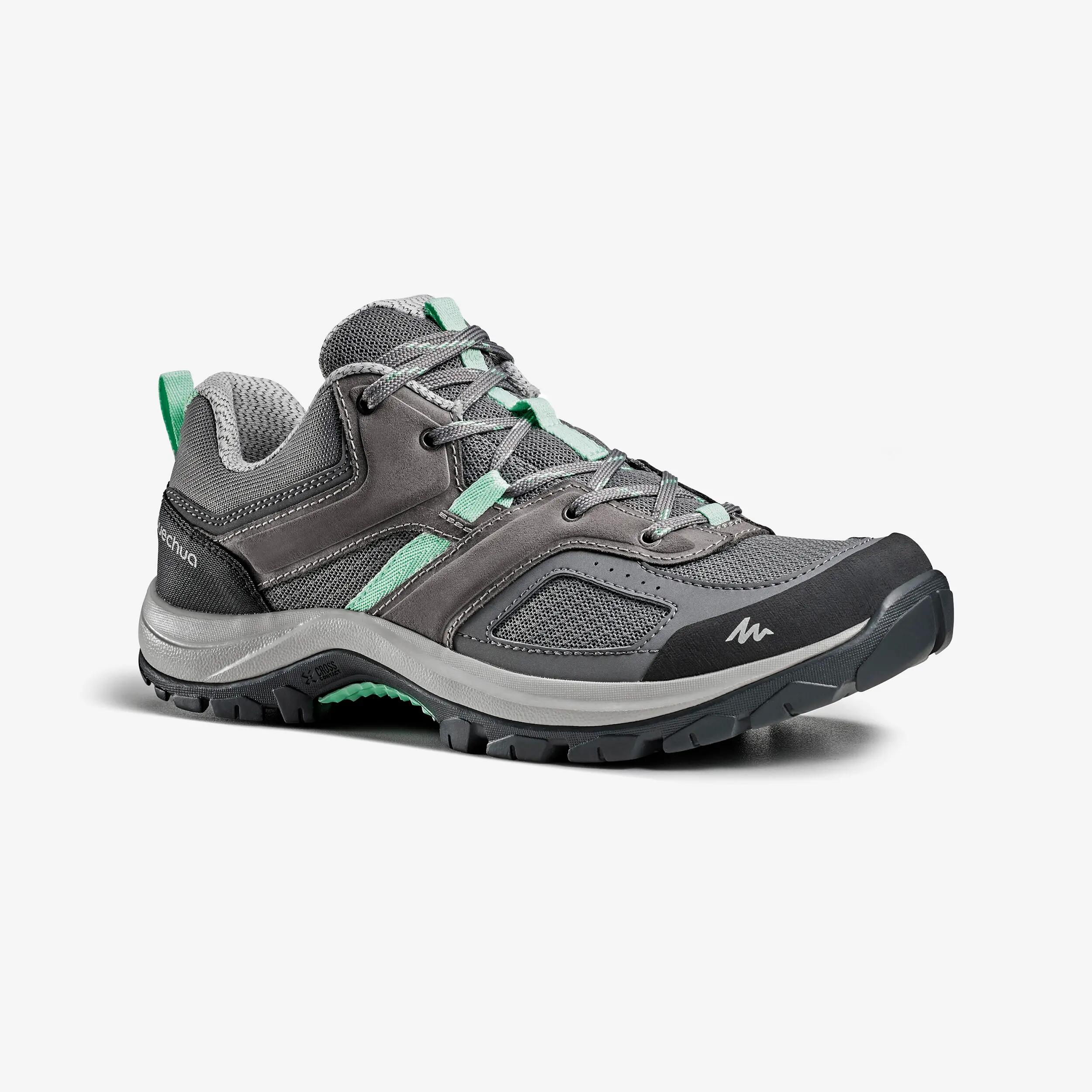 Women’s hiking boots, MH100 - Grey