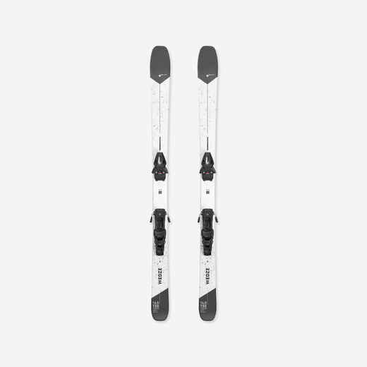
      Vīriešu kalnu slēpes ar stiprinājumiem “Cross 150+”, melnas/baltas
  