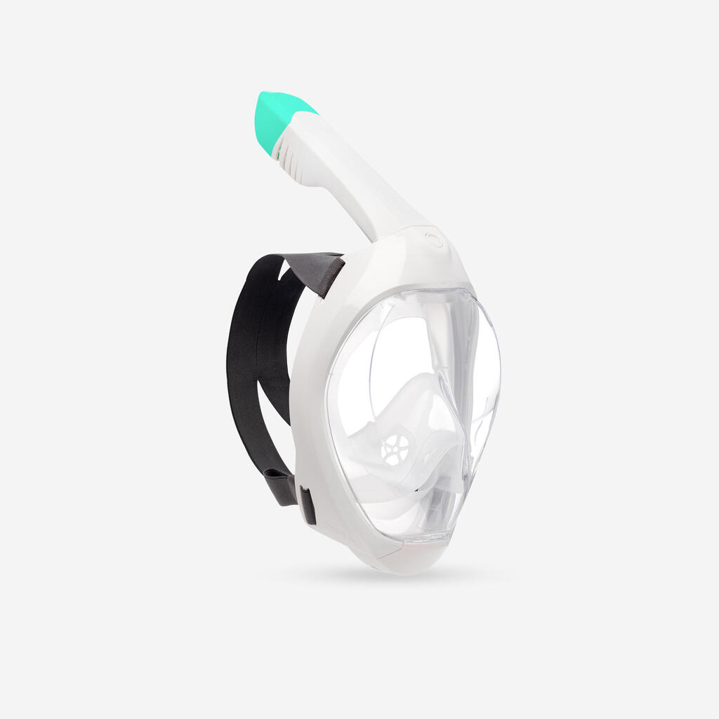 Adult’s Easybreath snorkelling surface mask - 500 grey bag