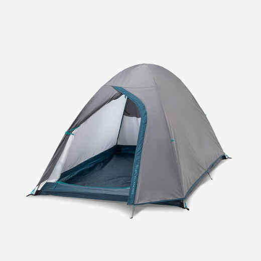 Funda de almohada con reglas de camping, tienda de campaña, árboles Happy  Camping Travel funda de almohada cuadrada suave paquete de 2 fundas de