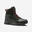 Wanderschuhe Herren halbhoch warm wasserdicht - SH500 Mountain schwarz