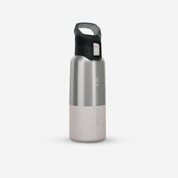 Botol Minum Hiking Stainless Steel Isotermal MH500 0,5 L Putih