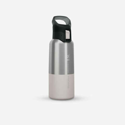 
      Isothermal Stainless Steel Hiking Flask MH500 0.5 L White
  