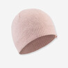 ADULT SKI HAT - SIMPLE - PALE PINK