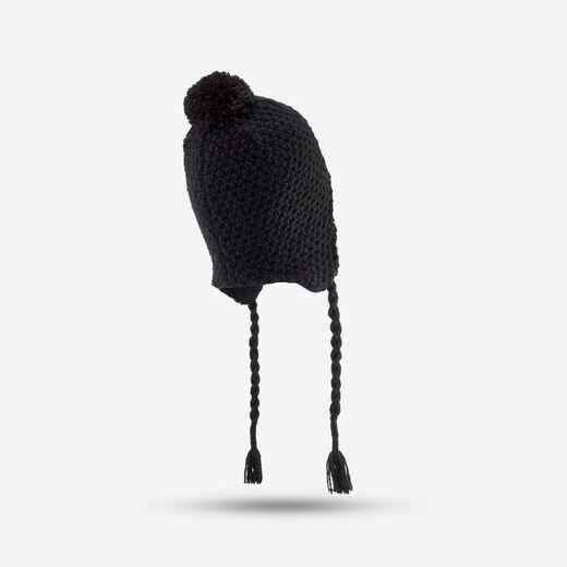 
      Pieaugušo peruāņu slēpošanas cepure “Timeless”, melna
  