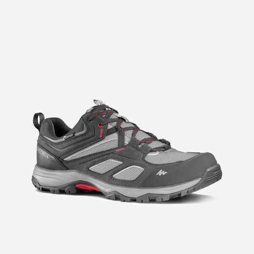 
      Tenis impermeables de senderismo para Hombre Quechua MH100 gris
  