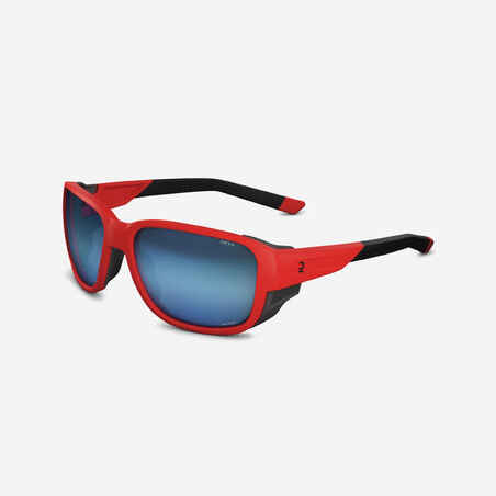Rdeča in modra fotokromna pohodniška očala MH570 (2. do 4. kategorije) za odrasle