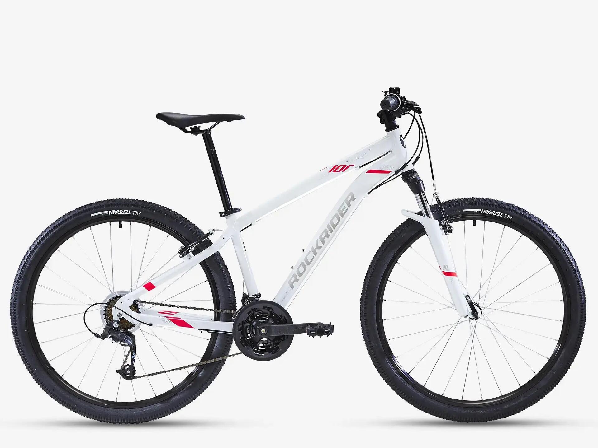 Bicicletă MTB ROCKRIDER ST 100 Gri: Manual de instrucțiuni, reparații