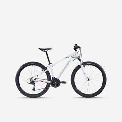 Women's 27.5-inch light aluminium frame mountain bike, white