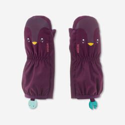 Moufles ski bébé - 500 warm - violettes