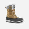 Women's waterproof warm snow boots - SH500 high boot 