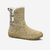 Bottes de neige chaudes imperméables de randonnée - SH500 cuir- Femme