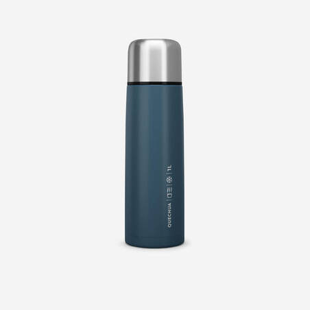 Botol Hiking Stainless Steel Insulasi 1 L Biru