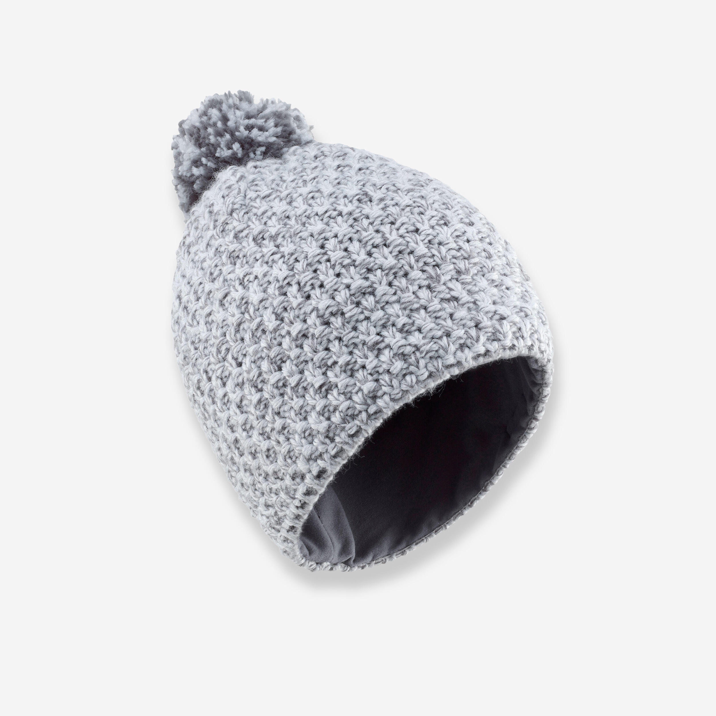Kids' Timeless Ski Hat – Grey - WEDZE