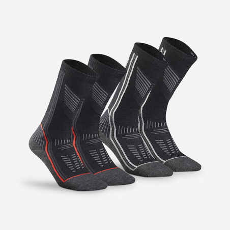 Warm Hiking Socks - SH920 X-WARM MID - 2 Pairs