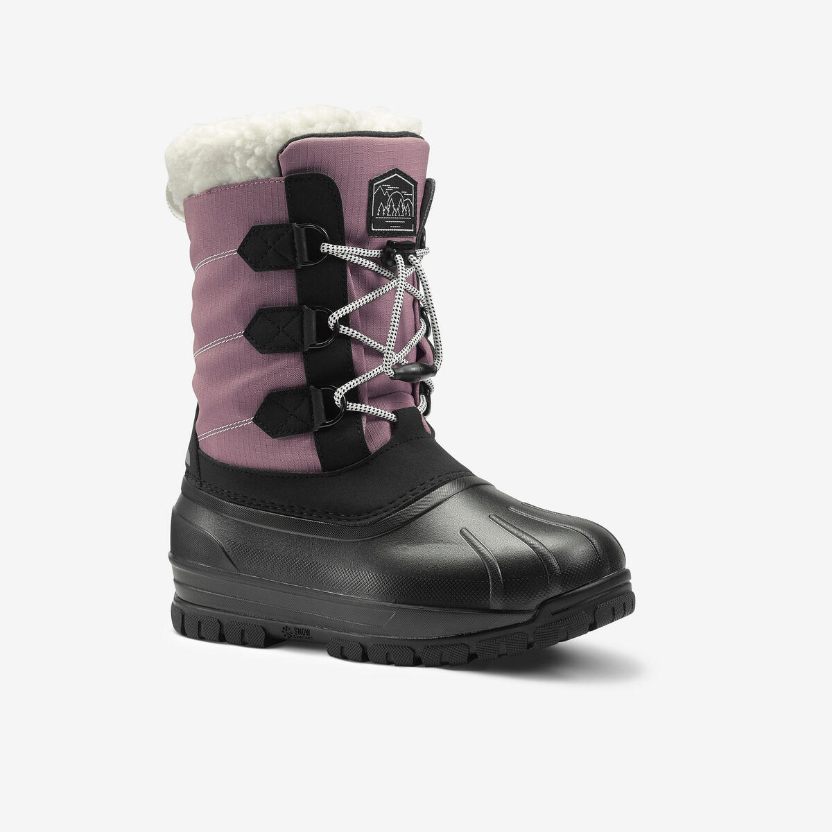 BOTTES DE NEIGE CHAUDES ET IMPERMEABLES DE RANDONNEE - SH900  - ENFANT 30 AU 38