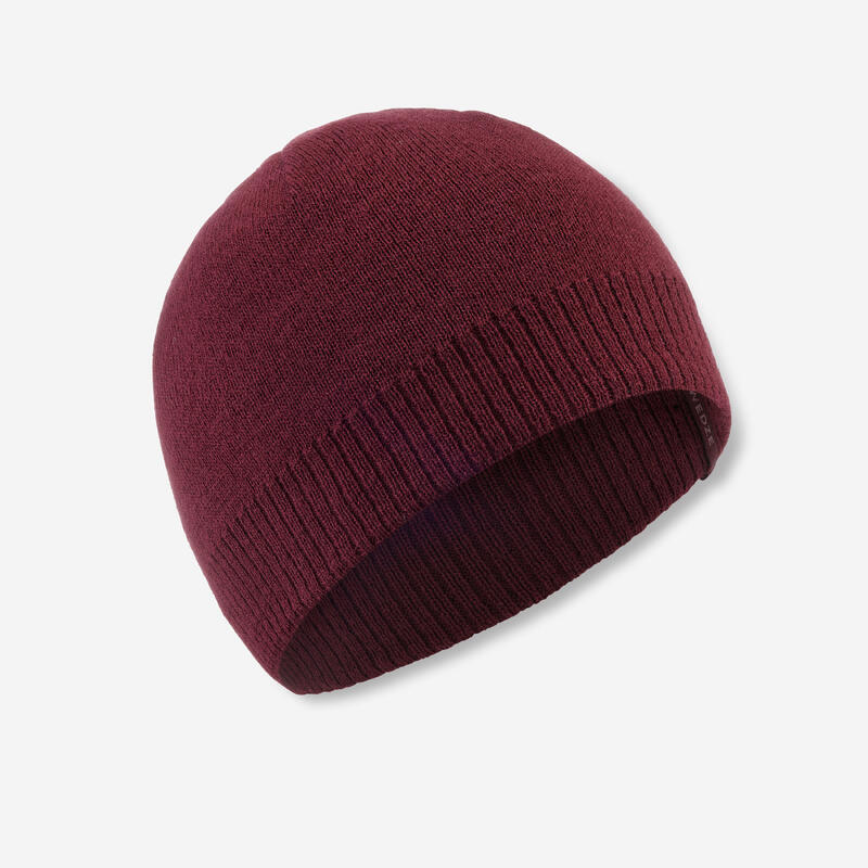 BONNET DE SKI ADULTE - SIMPLE - BORDEAUX