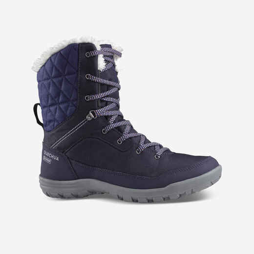 
      Women’s Warm and Waterproof Hiking Boots - SH100 high
  