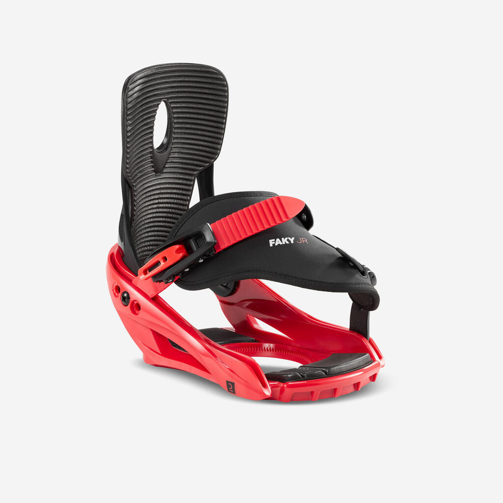 Kids’ Rental Snowboard Bindings FAKY - S (UK size 1 to 5)