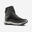 Scarpe calde trekking uomo SH900 ALTE CUOIO nere