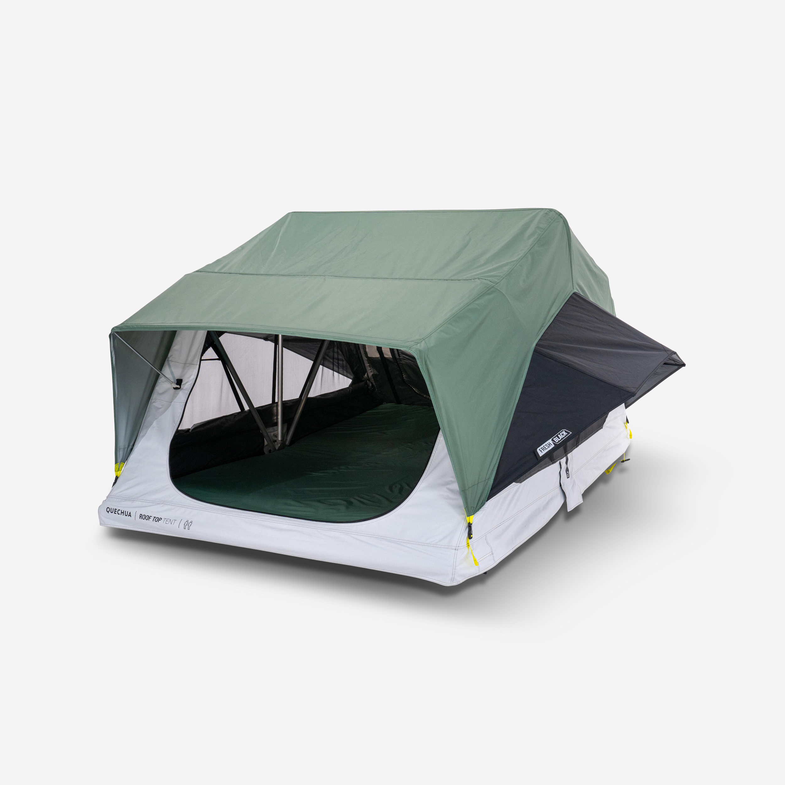 Tente de toit mh500 fresh & black 2 personnes - Camping - Bivouac - Quechua- Clubs - Entreprises - Collectivités - Associations