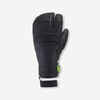 Črne smučarske rokavice 900 za odrasle