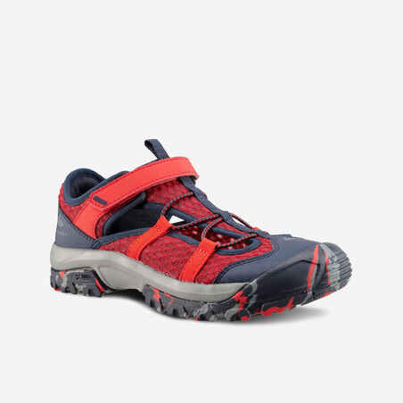 Sandale za planinarenje MH150 veličine od 29 do 39,5 crvene 