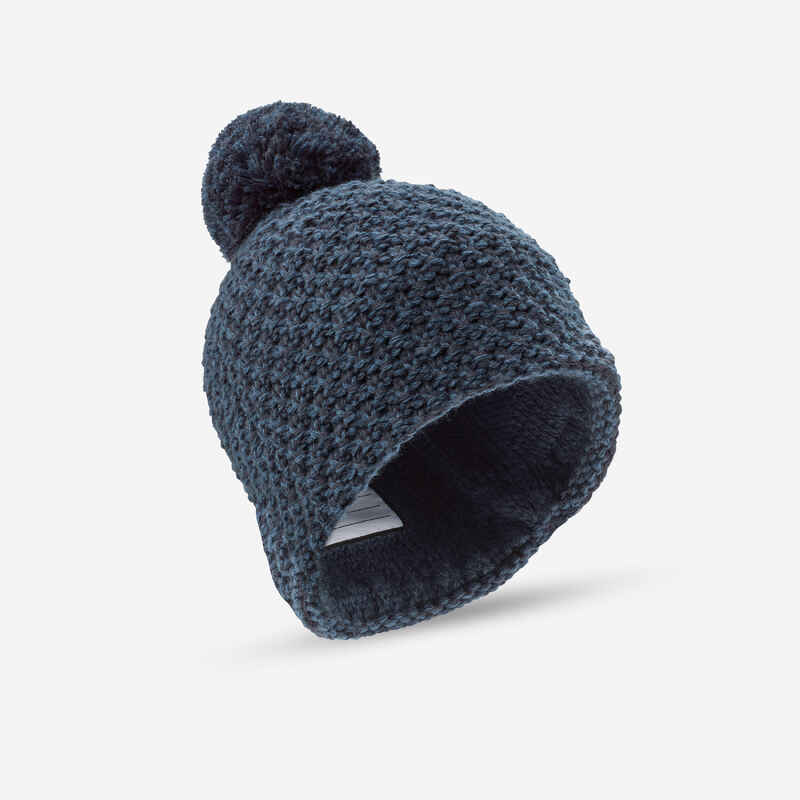 KIDS’ SKI HAT MADE IN FRANCE - TIMELESS - Dark Blue